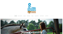 Desktop Screenshot of jennawadsworth.com